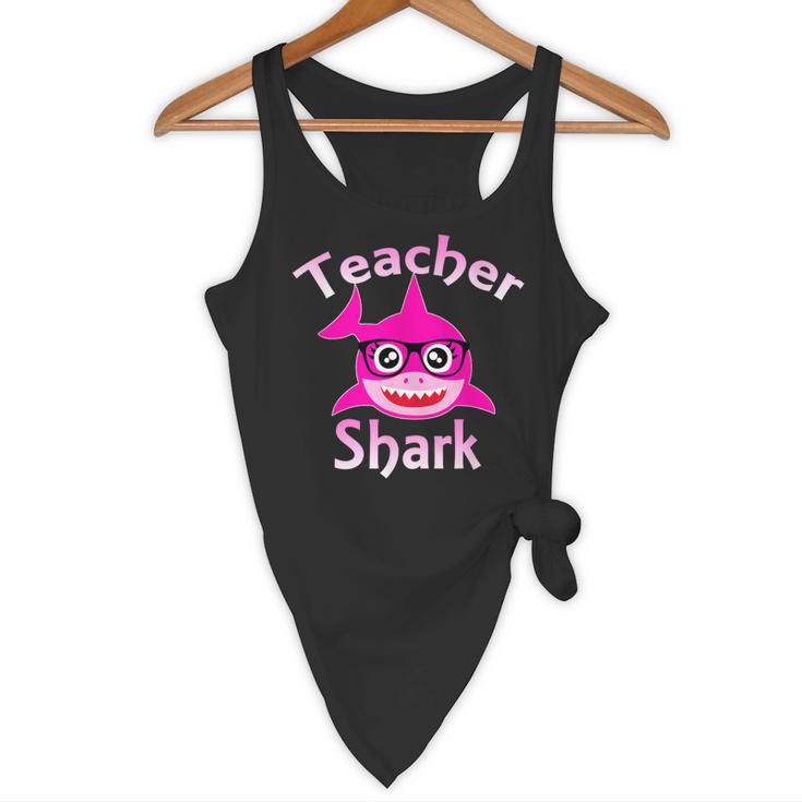Teacher Shark Female Teacher Flowy Tank, novelty gifts, funny gifts Teacher Shark Female Teacher Flowy Tank, novelty gifts, funny gifts