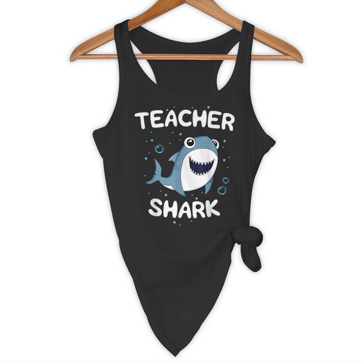 Teacher Shark Teaching Back To School Kindergarten Flowy Tank, novelty gifts, funny gifts Teacher Shark Teaching Back To School Kindergarten Flowy Tank, novelty gifts, funny gifts