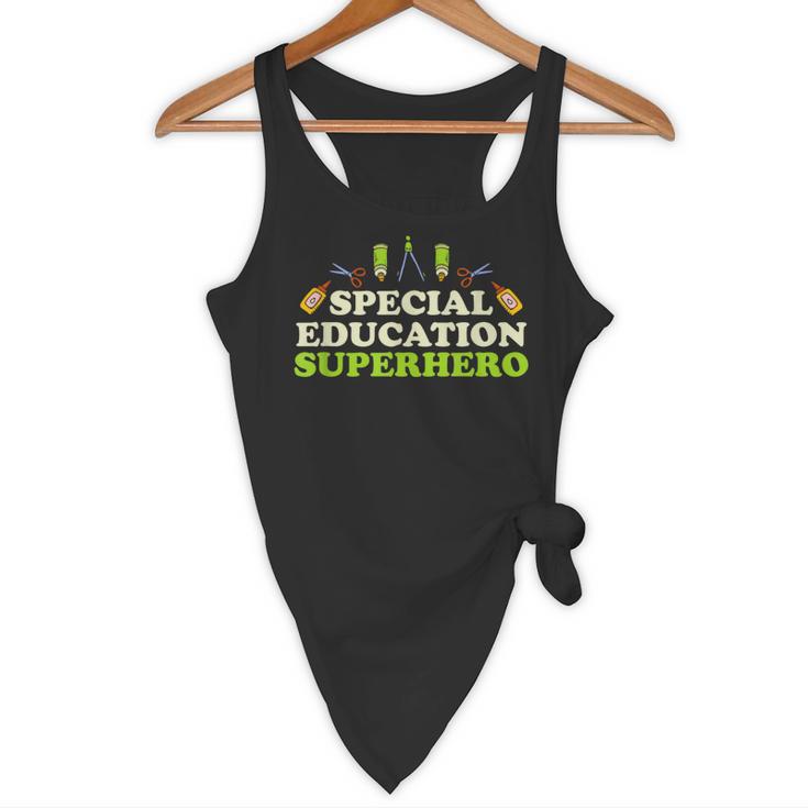 Teacher Superhero Student Educator Special Education Flowy Tank, novelty gifts, funny gifts Teacher Superhero Student Educator Special Education Flowy Tank, novelty gifts, funny gifts