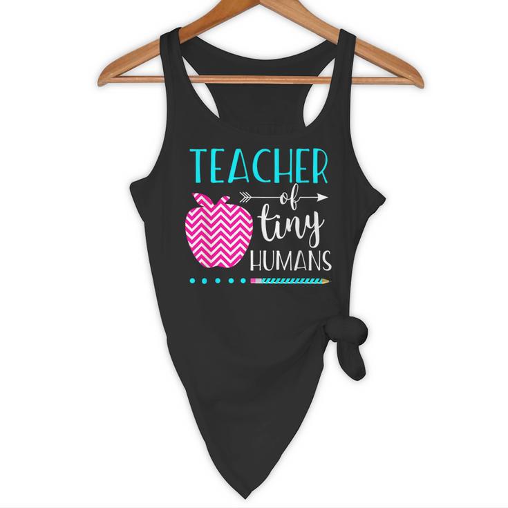 Teacher Of Tiny Humans Preschool Pre K Kindergarten Teacher Flowy Tank, novelty gifts, funny gifts Teacher Of Tiny Humans Preschool Pre K Kindergarten Teacher Flowy Tank, novelty gifts, funny gifts
