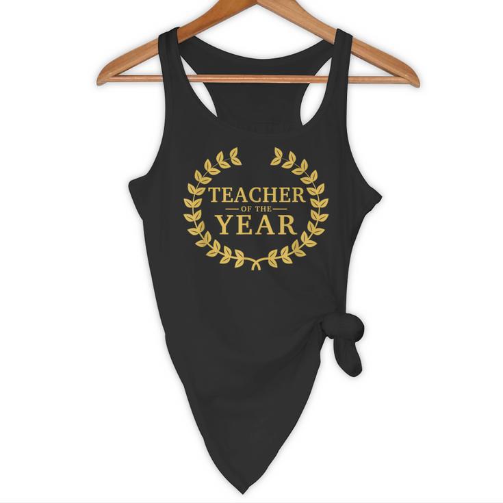 Teacher Of The Year Greatest Ever Award Day Flowy Tank, novelty gifts, funny gifts Teacher Of The Year Greatest Ever Award Day Flowy Tank, novelty gifts, funny gifts