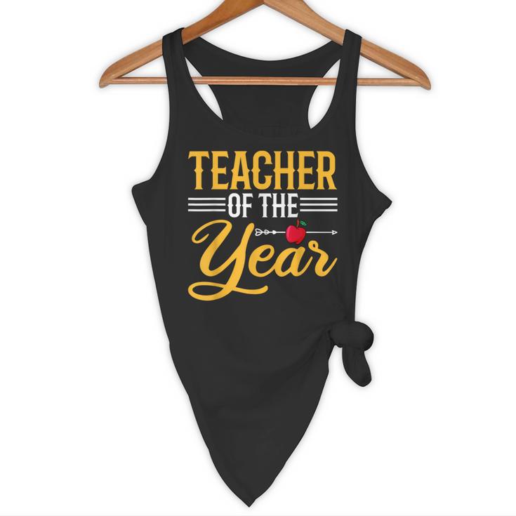 Teacher Of The Year Men Women Teachers Flowy Tank, novelty gifts, funny gifts Teacher Of The Year Men Women Teachers Flowy Tank, novelty gifts, funny gifts