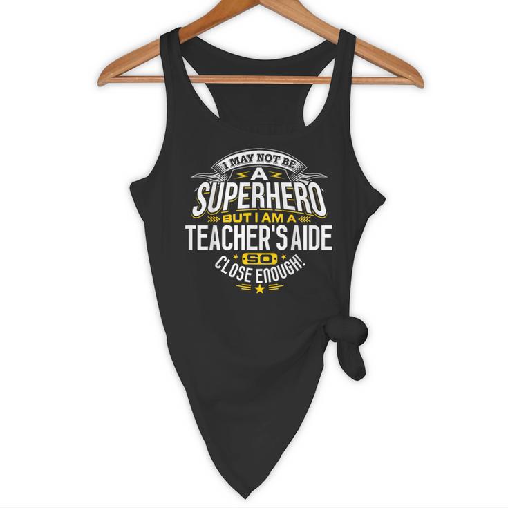 Teachers Aide Idea Professional Superhero Teachers Aides Men Women Flowy Tank, novelty gifts, funny gifts