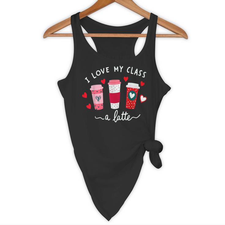 Teachers Valentine Day I Love My Class A Latte Coffee Women Flowy Tank, novelty gifts, funny gifts Teachers Valentine Day I Love My Class A Latte Coffee Women Flowy Tank, novelty gifts, funny gifts