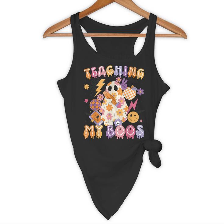 Teaching My Boos Ghost Halloween Costumes Teacher Men Women Flowy Tank, novelty gifts, funny gifts Teaching My Boos Ghost Halloween Costumes Teacher Men Women Flowy Tank, novelty gifts, funny gifts