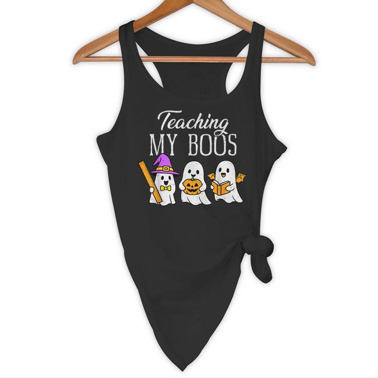 Teaching My Boos Ghost Teacher Halloween Spooky Educator Flowy Tank, novelty gifts, funny gifts Teaching My Boos Ghost Teacher Halloween Spooky Educator Flowy Tank, novelty gifts, funny gifts
