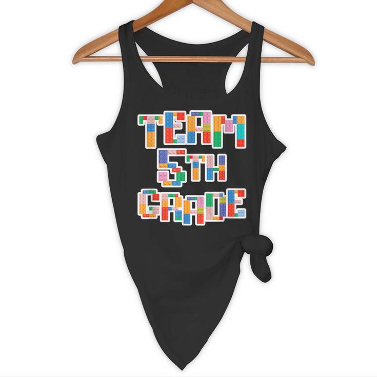 Team 5th Grade Building Blocks Bricks Theme Teacher Team For Men Women Kids Flowy Tank, novelty gifts, funny gifts Team 5th Grade Building Blocks Bricks Theme Teacher Team For Men Women Kids Flowy Tank, novelty gifts, funny gifts
