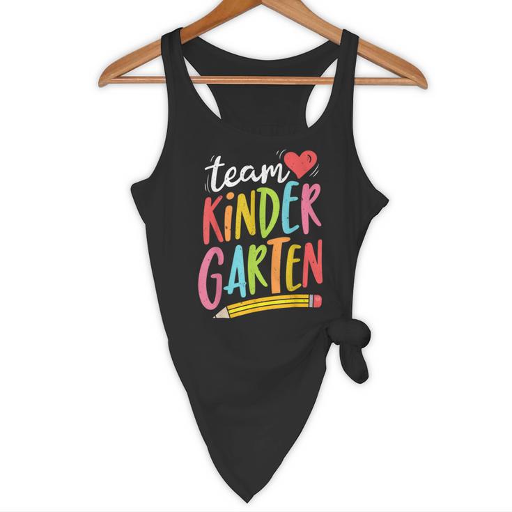 Team Kindergarten Teacher Student Back To School Flowy Tank, novelty gifts, funny gifts Team Kindergarten Teacher Student Back To School Flowy Tank, novelty gifts, funny gifts