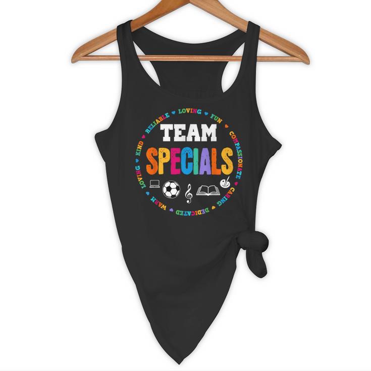 TEAM Specials Teacher TRIBE Squad Back To Primary School Flowy Tank, novelty gifts, funny gifts TEAM Specials Teacher TRIBE Squad Back To Primary School Flowy Tank, novelty gifts, funny gifts