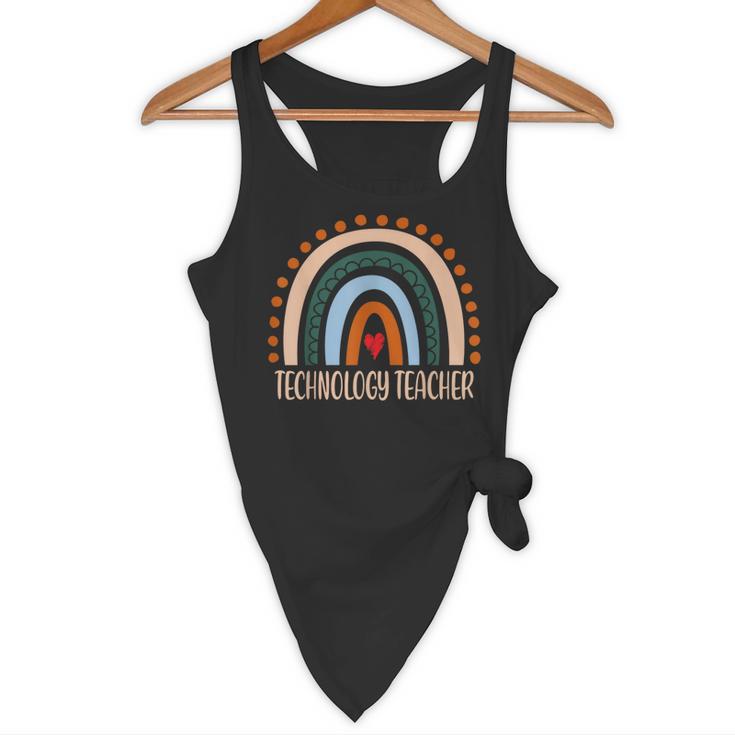 Technology Teacher Rainbow Appreciation Day Back To School For Men Women Flowy Tank, novelty gifts, funny gifts Technology Teacher Rainbow Appreciation Day Back To School For Men Women Flowy Tank, novelty gifts, funny gifts