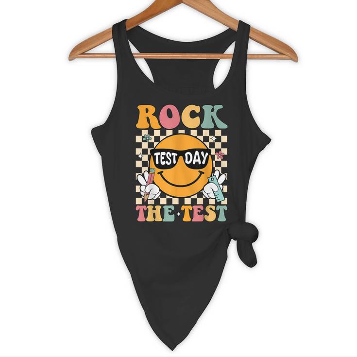 Test Day Rock The Test Teacher Testing Day You Got This Flowy Tank, novelty gifts, funny gifts Test Day Rock The Test Teacher Testing Day You Got This Flowy Tank, novelty gifts, funny gifts