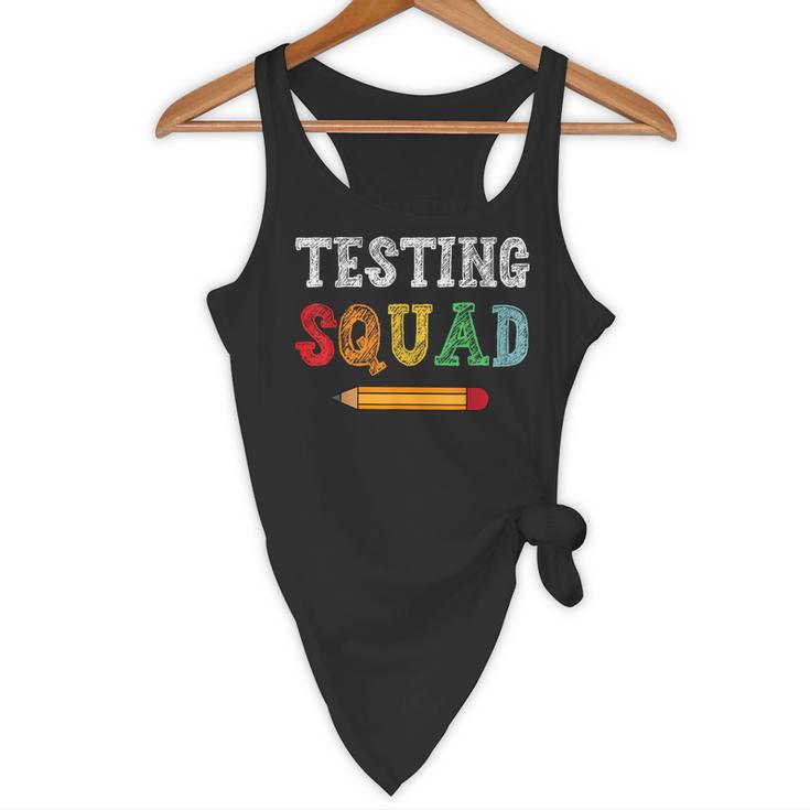 Testing Squad Costume Test Day Teacher Student School Flowy Tank, novelty gifts, funny gifts Testing Squad Costume Test Day Teacher Student School Flowy Tank, novelty gifts, funny gifts