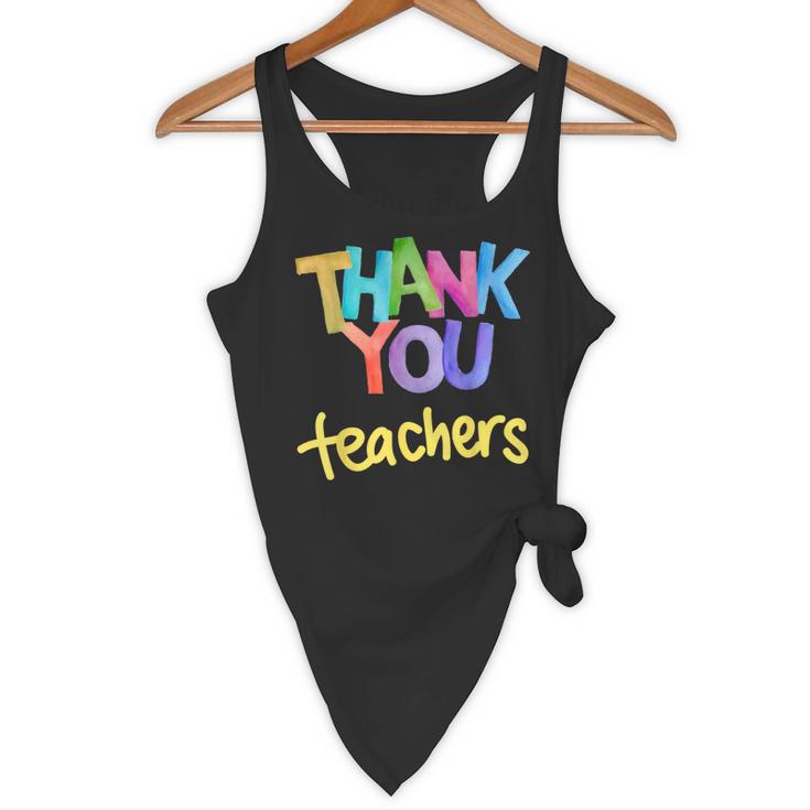 Thank You Teacher Appreciation Graduation Men Women Girls Kids Flowy Tank, novelty gifts, funny gifts Thank You Teacher Appreciation Graduation Men Women Girls Kids Flowy Tank, novelty gifts, funny gifts