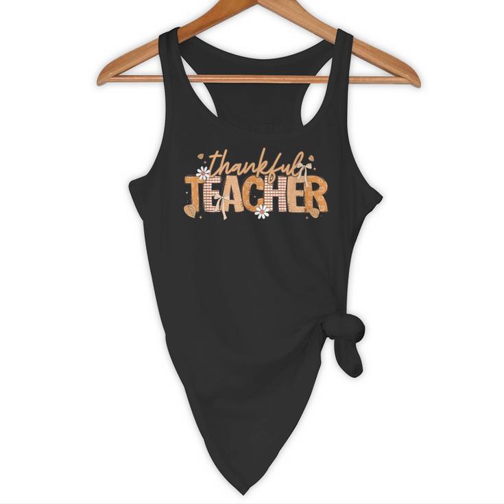 Thankful Teacher Autumn Fall Teacher Thanksgiving Youth Flowy Tank, novelty gifts, funny gifts Thankful Teacher Autumn Fall Teacher Thanksgiving Youth Flowy Tank, novelty gifts, funny gifts
