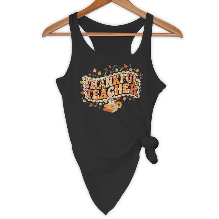 Thankful Teacher Shirts For Women Teach Thanksgiving Teacher Flowy Tank, novelty gifts, funny gifts Thankful Teacher Shirts For Women Teach Thanksgiving Teacher Flowy Tank, novelty gifts, funny gifts
