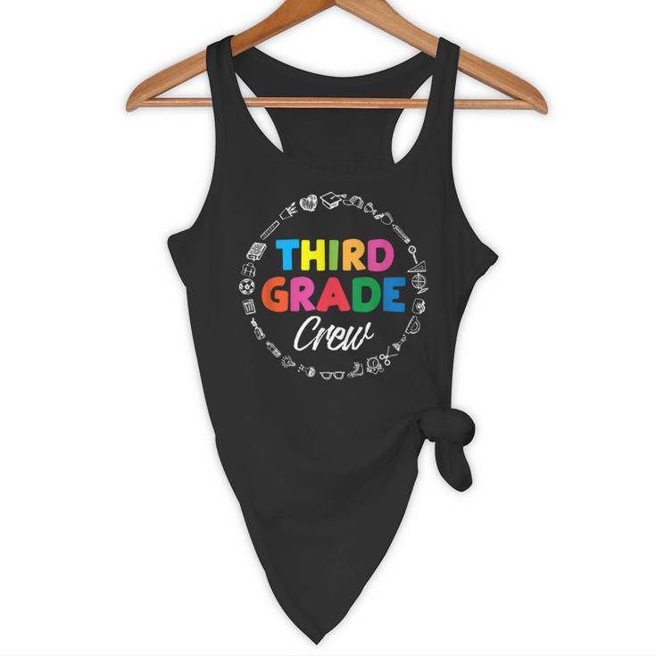 Third Grade Crew First Day Of School 3rd Grade Teacher Flowy Tank, novelty gifts, funny gifts Third Grade Crew First Day Of School 3rd Grade Teacher Flowy Tank, novelty gifts, funny gifts