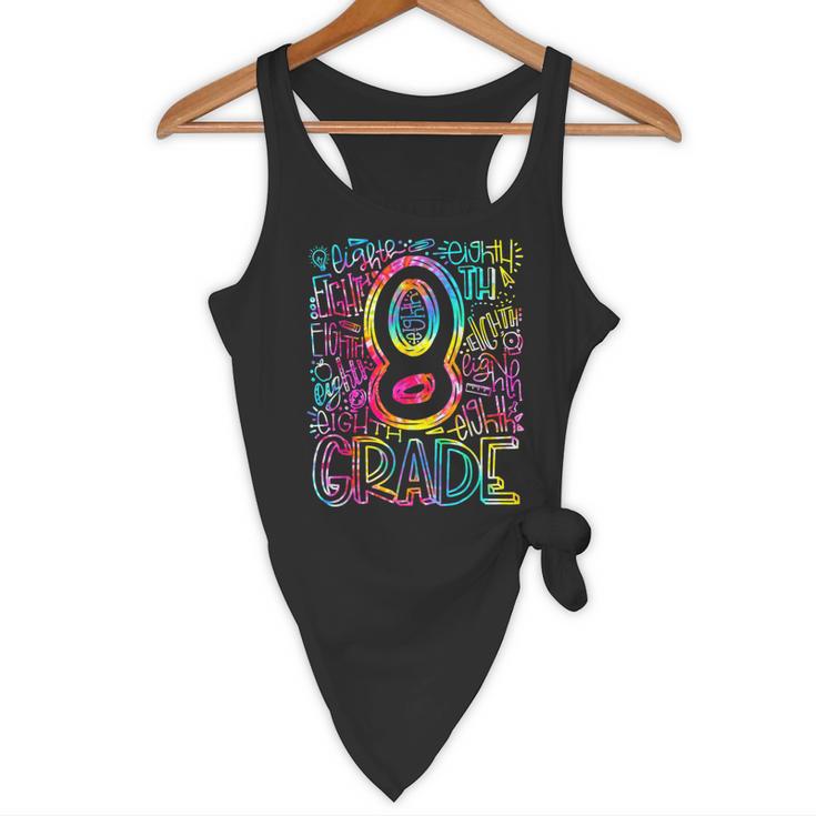 Tie Dye 8th Grade Typography Team Eighth Grade Teacher Flowy Tank, novelty gifts, funny gifts Tie Dye 8th Grade Typography Team Eighth Grade Teacher Flowy Tank, novelty gifts, funny gifts