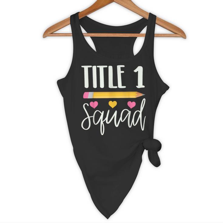 Title 1 Reading Teacher Shirt Flowy Tank, novelty gifts, funny gifts