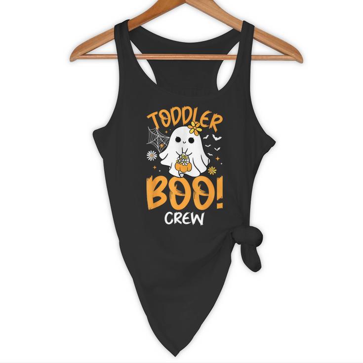 Toddler Boo Crew Babysitters Daycare Teacher Halloween Party Flowy Tank, novelty gifts, funny gifts