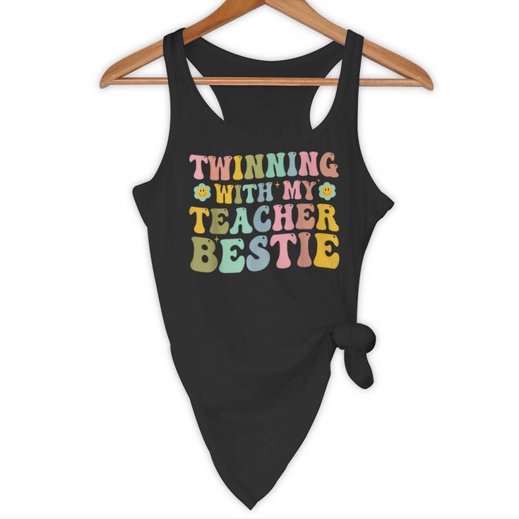 Twinning With My Teacher Bestie Twin Day Matching Teachers For Men Women Girls Kids Flowy Tank, novelty gifts, funny gifts Twinning With My Teacher Bestie Twin Day Matching Teachers For Men Women Girls Kids Flowy Tank, novelty gifts, funny gifts