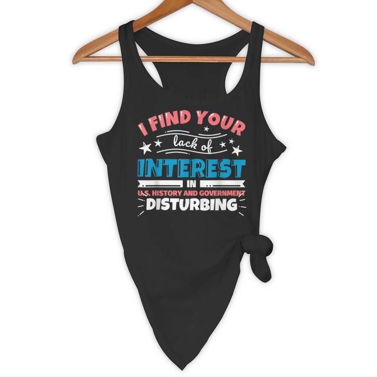 US History And Government Teacher Gifts Funny I Find You Flowy Tank, novelty gifts, funny gifts US History And Government Teacher Gifts Funny I Find You Flowy Tank, novelty gifts, funny gifts