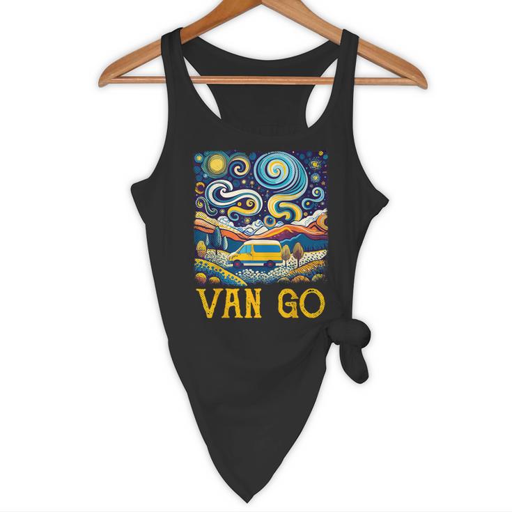Van Go Vanlife Accessories Artist Art Teacher Flowy Tank, novelty gifts, funny gifts Van Go Vanlife Accessories Artist Art Teacher Flowy Tank, novelty gifts, funny gifts