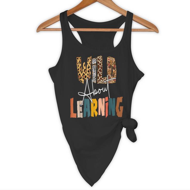 Wild About Learning Teacher Back To School Teaching Flowy Tank, novelty gifts, funny gifts Wild About Learning Teacher Back To School Teaching Flowy Tank, novelty gifts, funny gifts
