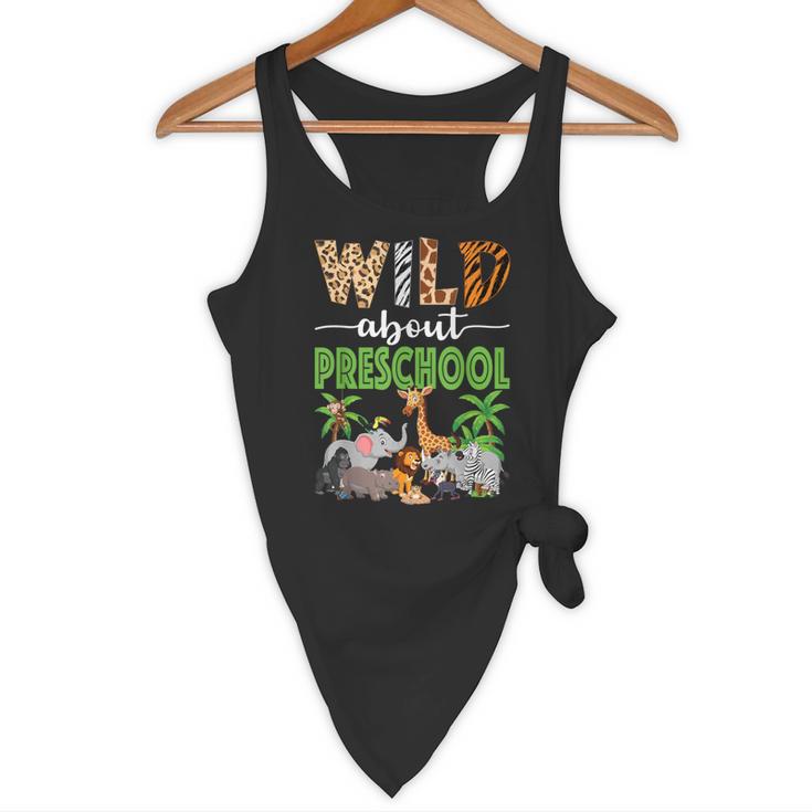 Wild About Preschool Teacher Student Preschool Zoo Safari Flowy Tank, novelty gifts, funny gifts Wild About Preschool Teacher Student Preschool Zoo Safari Flowy Tank, novelty gifts, funny gifts