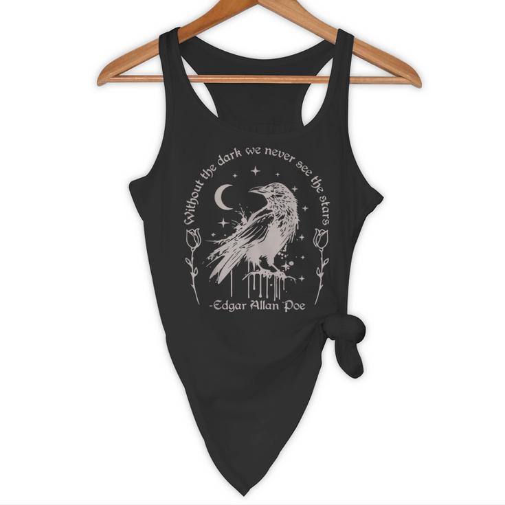 Without The Dark We Never See The Stars Teacher Flowy Tank, novelty gifts, funny gifts Without The Dark We Never See The Stars Teacher Flowy Tank, novelty gifts, funny gifts