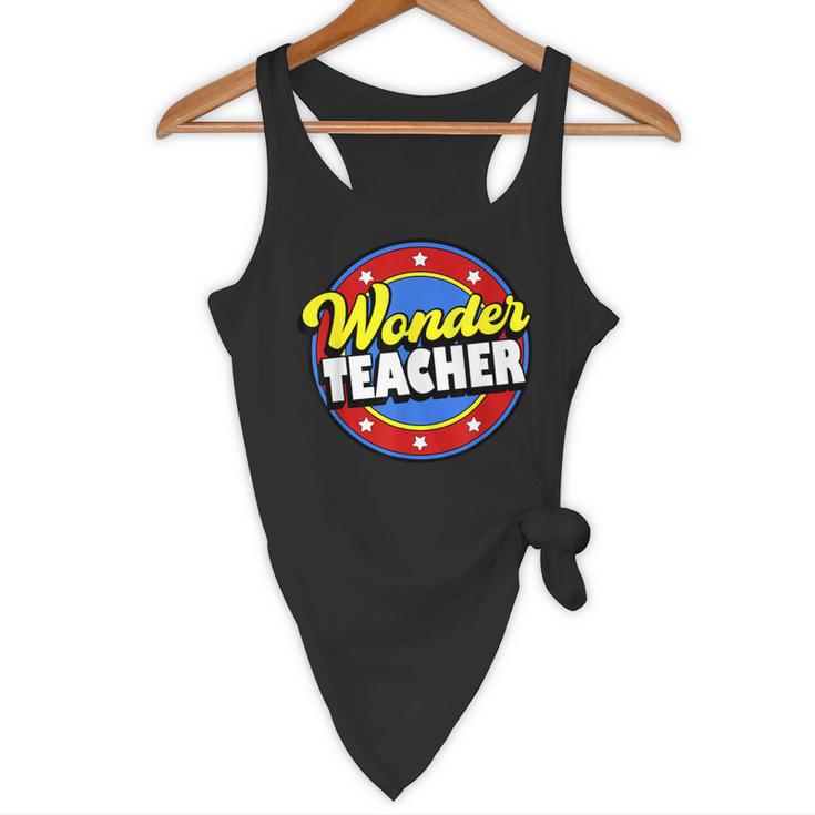 Wonder Teacher Super Woman Power Superhero Back To School Flowy Tank, novelty gifts, funny gifts Wonder Teacher Super Woman Power Superhero Back To School Flowy Tank, novelty gifts, funny gifts