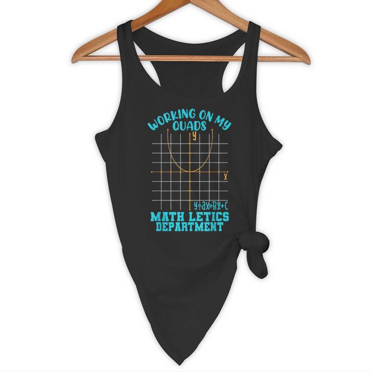 Working On My Quads Algebra Math Teacher Humor Flowy Tank, novelty gifts, funny gifts Working On My Quads Algebra Math Teacher Humor Flowy Tank, novelty gifts, funny gifts
