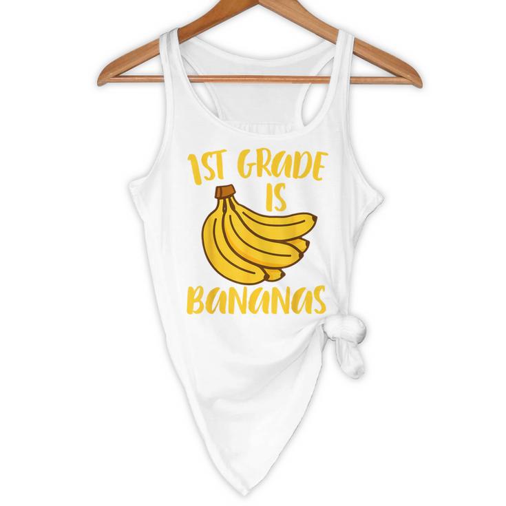 1st Grade Is Bananas Teacher Teaching Back To School Flowy Tank, novelty gifts, funny gifts 1st Grade Is Bananas Teacher Teaching Back To School Flowy Tank, novelty gifts, funny gifts