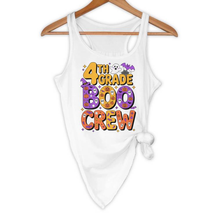 4th Grade Boo Crew Ghost Halloween Teacher Costume Flowy Tank, novelty gifts, funny gifts 4th Grade Boo Crew Ghost Halloween Teacher Costume Flowy Tank, novelty gifts, funny gifts