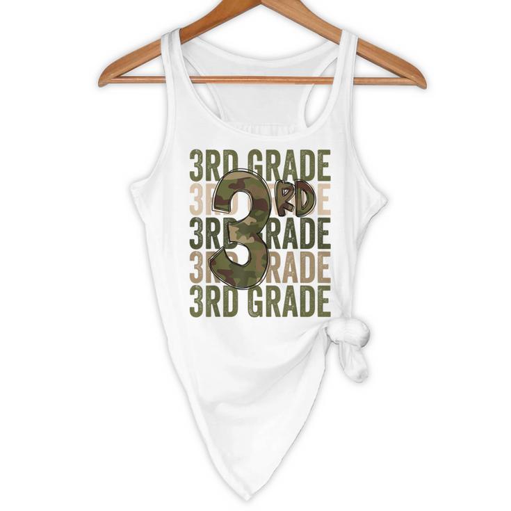 Camo Team 3rd Grade Squad Back To School Teacher Kids Boys Flowy Tank, novelty gifts, funny gifts Camo Team 3rd Grade Squad Back To School Teacher Kids Boys Flowy Tank, novelty gifts, funny gifts