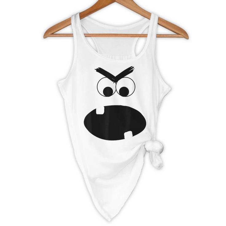 Carrot Teacher Matching Halloween Costume Flowy Tank, novelty gifts, funny gifts