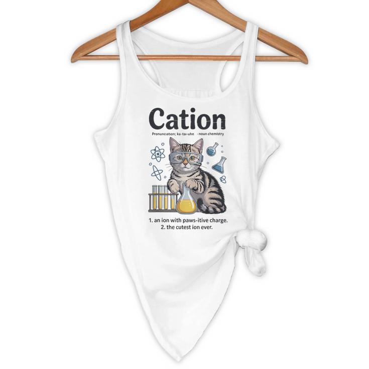 Cation Shirt Cat Science Chemistry Teacher Chemist Pun Flowy Tank, novelty gifts, funny gifts Cation Shirt Cat Science Chemistry Teacher Chemist Pun Flowy Tank, novelty gifts, funny gifts