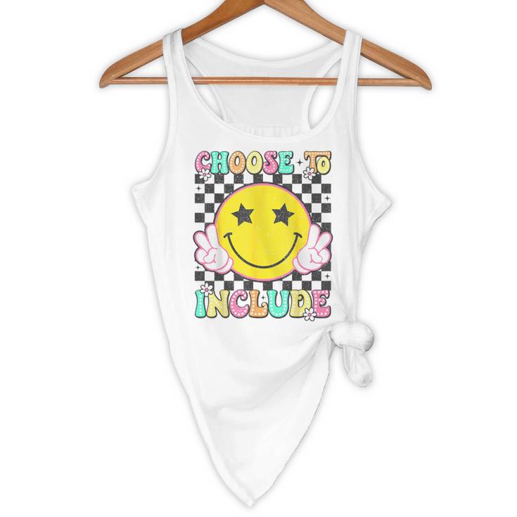 Choose To Include Special Education Teacher Autism Awareness Flowy Tank, novelty gifts, funny gifts Choose To Include Special Education Teacher Autism Awareness Flowy Tank, novelty gifts, funny gifts