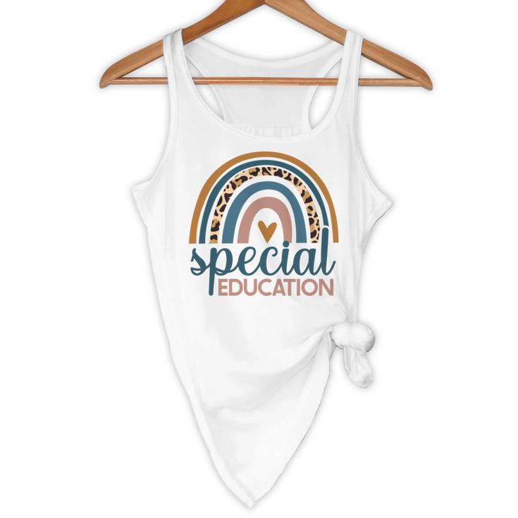 Cute Special Education Leopard Print SPED Teacher Idea Flowy Tank, novelty gifts, funny gifts Cute Special Education Leopard Print SPED Teacher Idea Flowy Tank, novelty gifts, funny gifts