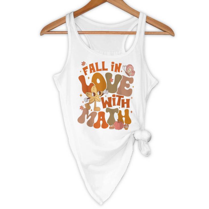 Fall In Love With Science Math Teacher Fall Thanksgiving Flowy Tank, novelty gifts, funny gifts Fall In Love With Science Math Teacher Fall Thanksgiving Flowy Tank, novelty gifts, funny gifts
