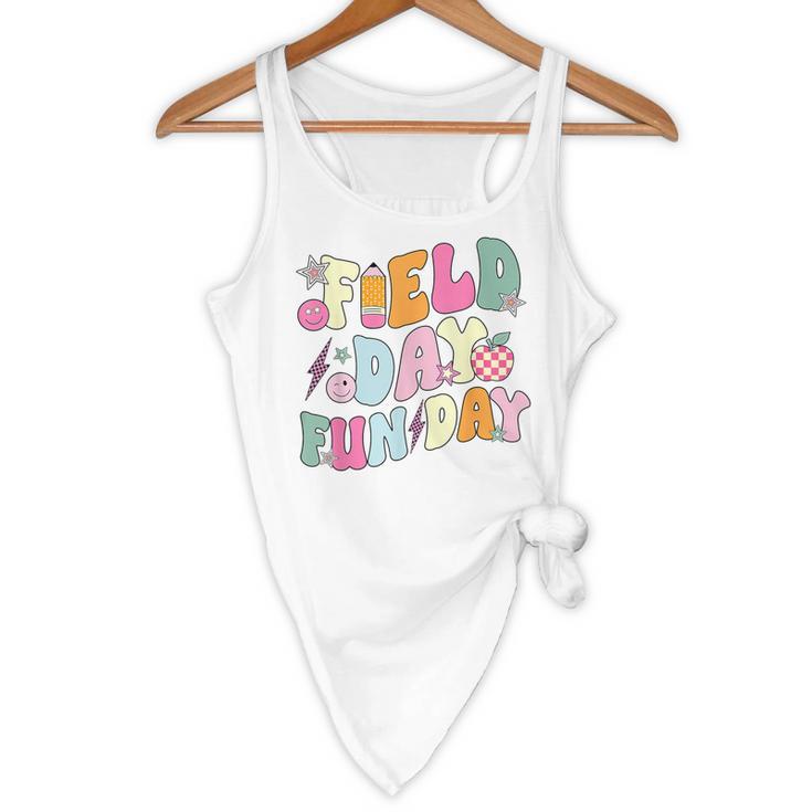 Field Day Fun Day Last Day Of School Teacher Student Flowy Tank, novelty gifts, funny gifts
