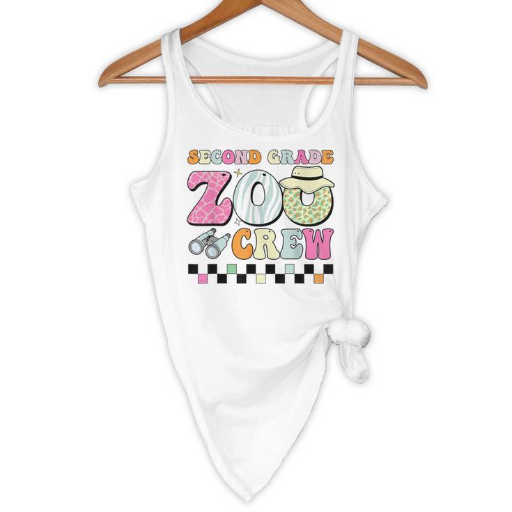 Field Zoo Trip Shirt For Teacher Second Grade Crew Flowy Tank, novelty gifts, funny gifts Field Zoo Trip Shirt For Teacher Second Grade Crew Flowy Tank, novelty gifts, funny gifts