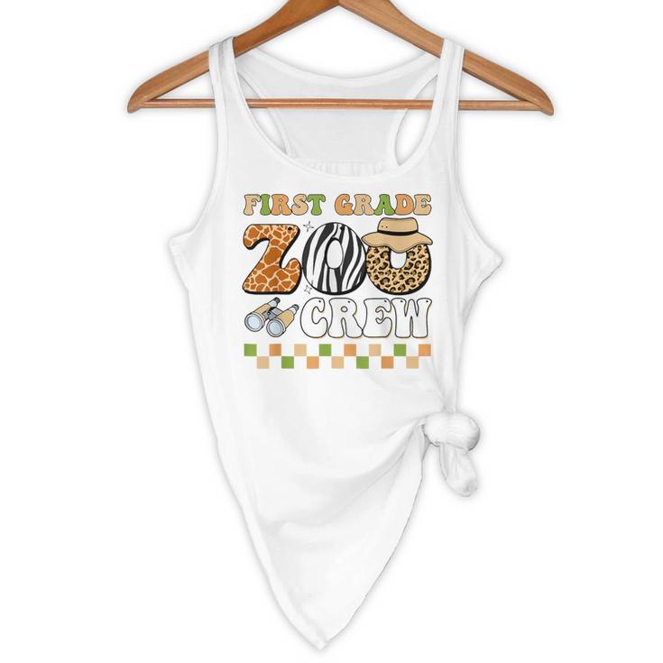 Field Zoo Trip Teacher First Grade Crew Back To School Flowy Tank, novelty gifts, funny gifts Field Zoo Trip Teacher First Grade Crew Back To School Flowy Tank, novelty gifts, funny gifts