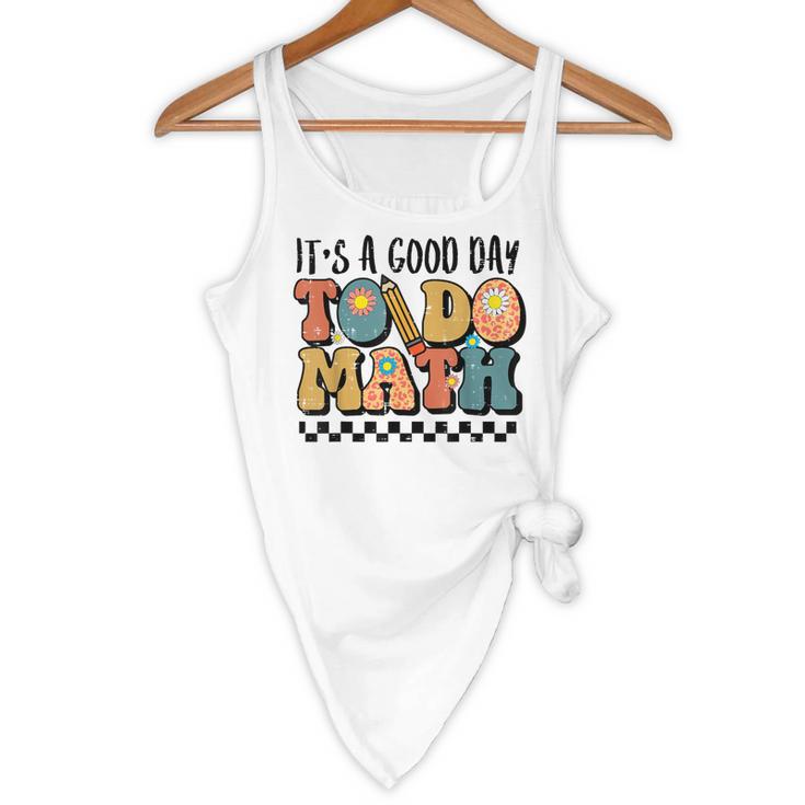 Good Day To Do Math Teacher Vintage Groovy Nerd Women Men Flowy Tank, novelty gifts, funny gifts Good Day To Do Math Teacher Vintage Groovy Nerd Women Men Flowy Tank, novelty gifts, funny gifts