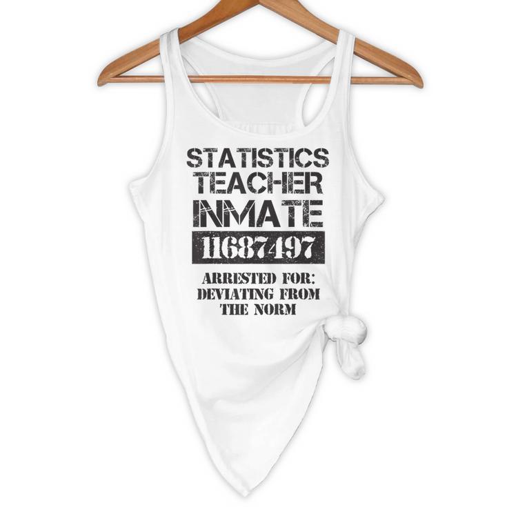 Halloween Statistics Teacher Prisoner Costume Flowy Tank, novelty gifts, funny gifts Halloween Statistics Teacher Prisoner Costume Flowy Tank, novelty gifts, funny gifts