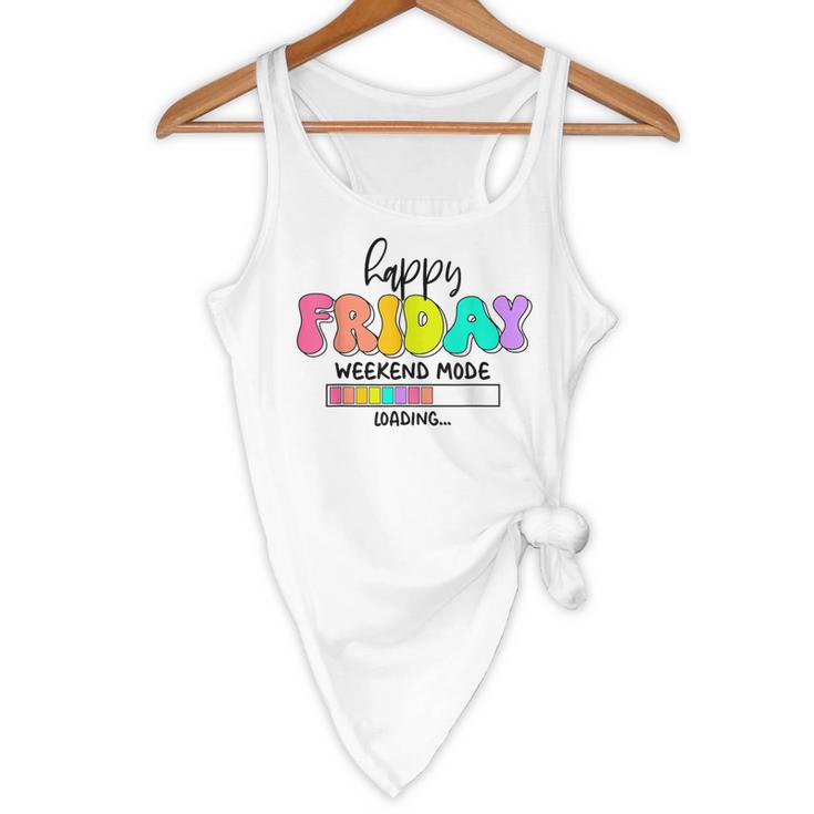Happy Friyay Teacher School Friday Weekend Vibes Flowy Tank, novelty gifts, funny gifts Happy Friyay Teacher School Friday Weekend Vibes Flowy Tank, novelty gifts, funny gifts