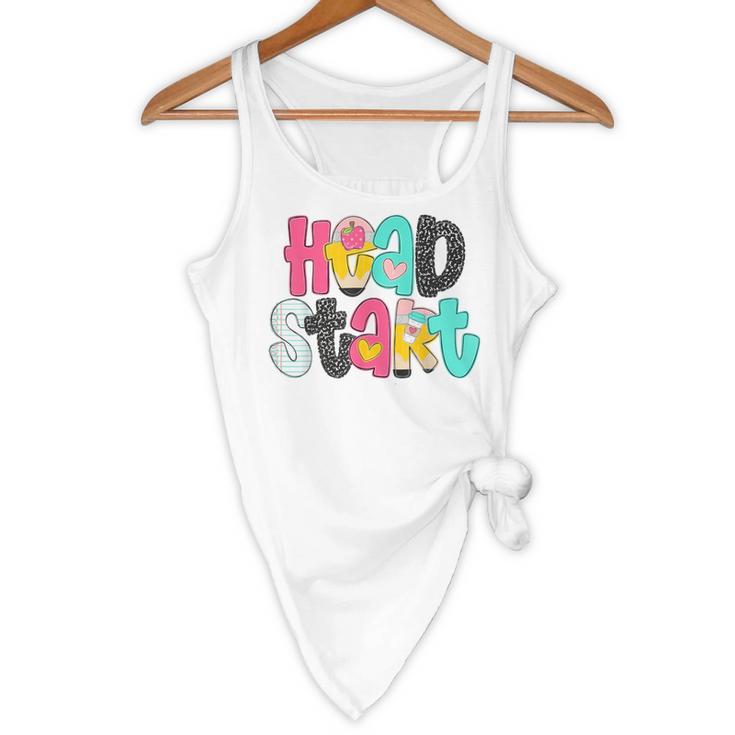 Head Start Team Homeschool Teacher Headstart Back To School Flowy Tank, novelty gifts, funny gifts