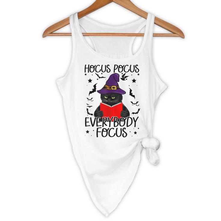 Hocus Pocus Everybody Focus Halloween Teacher For Men Women Flowy Tank, novelty gifts, funny gifts Hocus Pocus Everybody Focus Halloween Teacher For Men Women Flowy Tank, novelty gifts, funny gifts