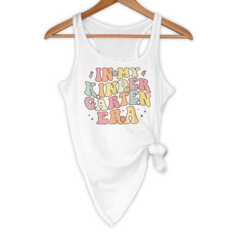 In My Kindergarten Era Retro Back To School Teacher Student Flowy Tank, novelty gifts, funny gifts In My Kindergarten Era Retro Back To School Teacher Student Flowy Tank, novelty gifts, funny gifts