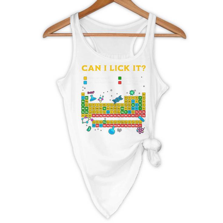 Can I Lick It Periodic Table Science Teacher Student Premium Tri-Blend Flowy Tank, novelty gifts, funny gifts Can I Lick It Periodic Table Science Teacher Student Premium Tri-Blend Flowy Tank, novelty gifts, funny gifts