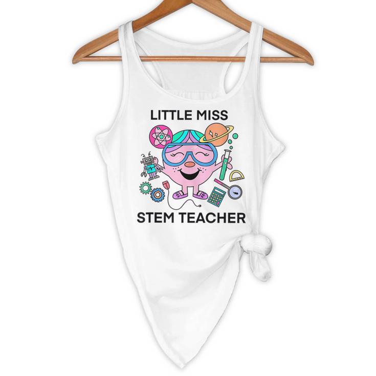 Little Miss Stem Teacher Flowy Tank, novelty gifts, funny gifts Little Miss Stem Teacher Flowy Tank, novelty gifts, funny gifts